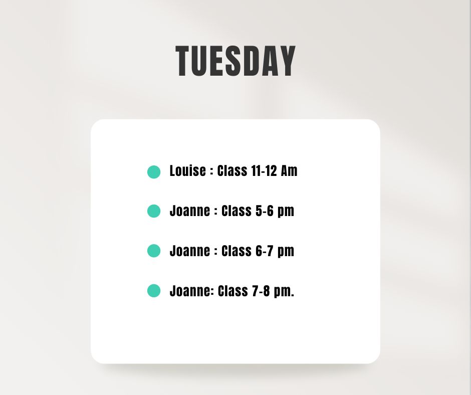 tuesday pilates